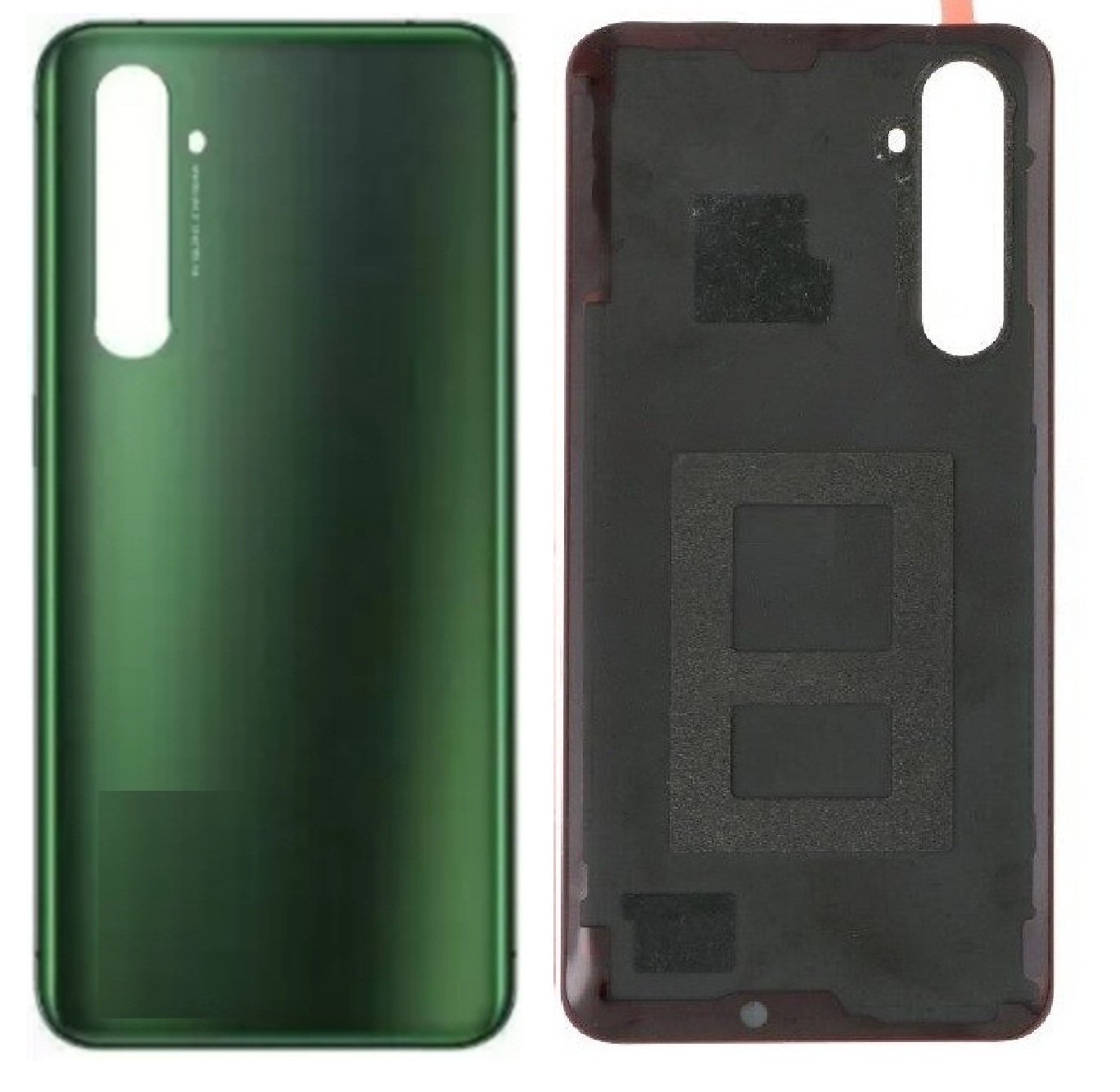 Compatible Replacement Realme X50 Pro 5G Back Panel Battery Cover Replacement – Red, Blue, Black & Green Color: GREEN